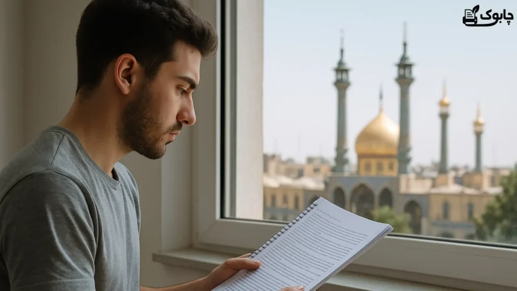 چاپ جزوه ارزان در قم (مقرون‌به‌صرفه برای دانشجویان)